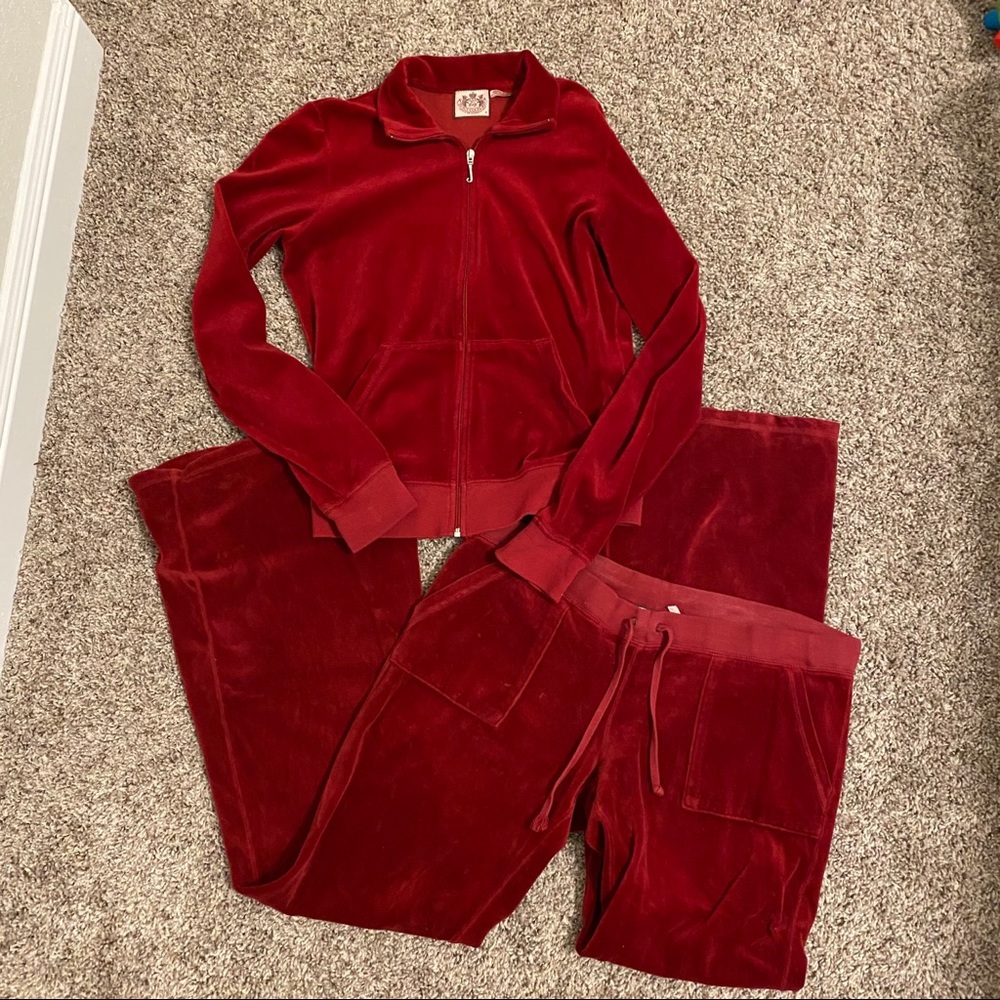 Juicy couture velour tracksuit pantsuit